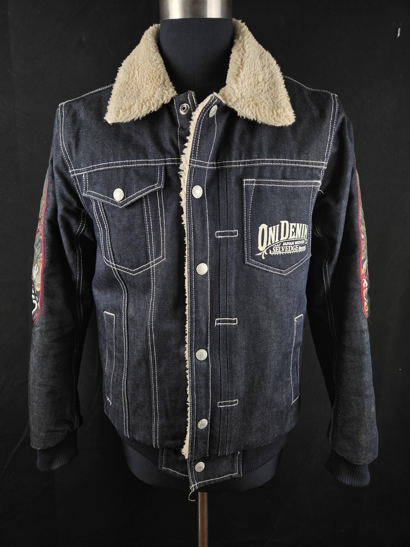 0元起拍勋章 第338期 咸鱼国勋章拍卖专场 3月15日（周日）下午6：00开始 古着夹克 胸围106 肩宽44 衣长66 袖长62