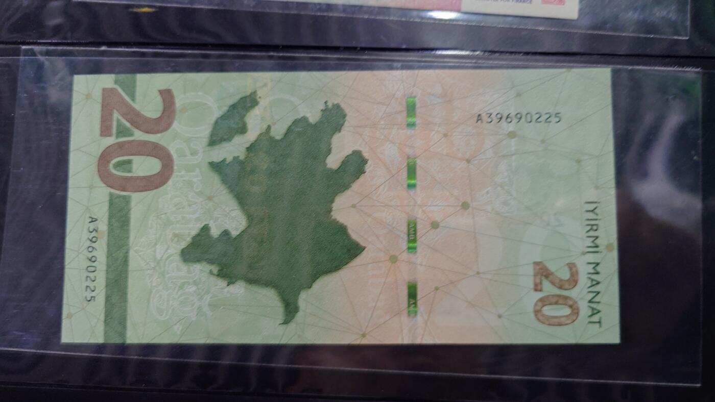 世界钱币～微拍第239期暨2026年第20期  部分尾货整理陆续低价起拍清仓 2021年阿塞拜疆20 A冠全新绝品无47