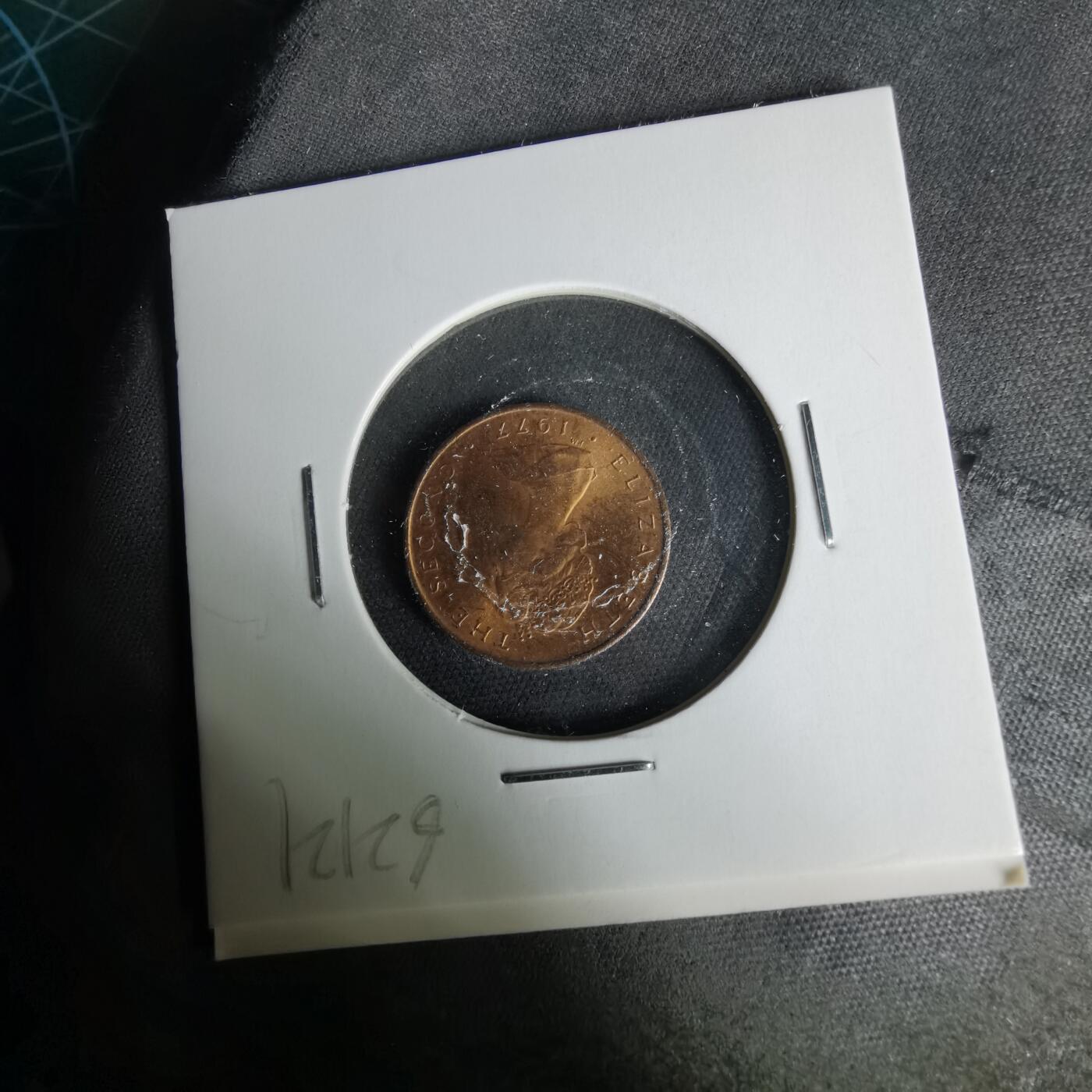 沼泽如烟--第1019场 马恩1977年半便士FAO