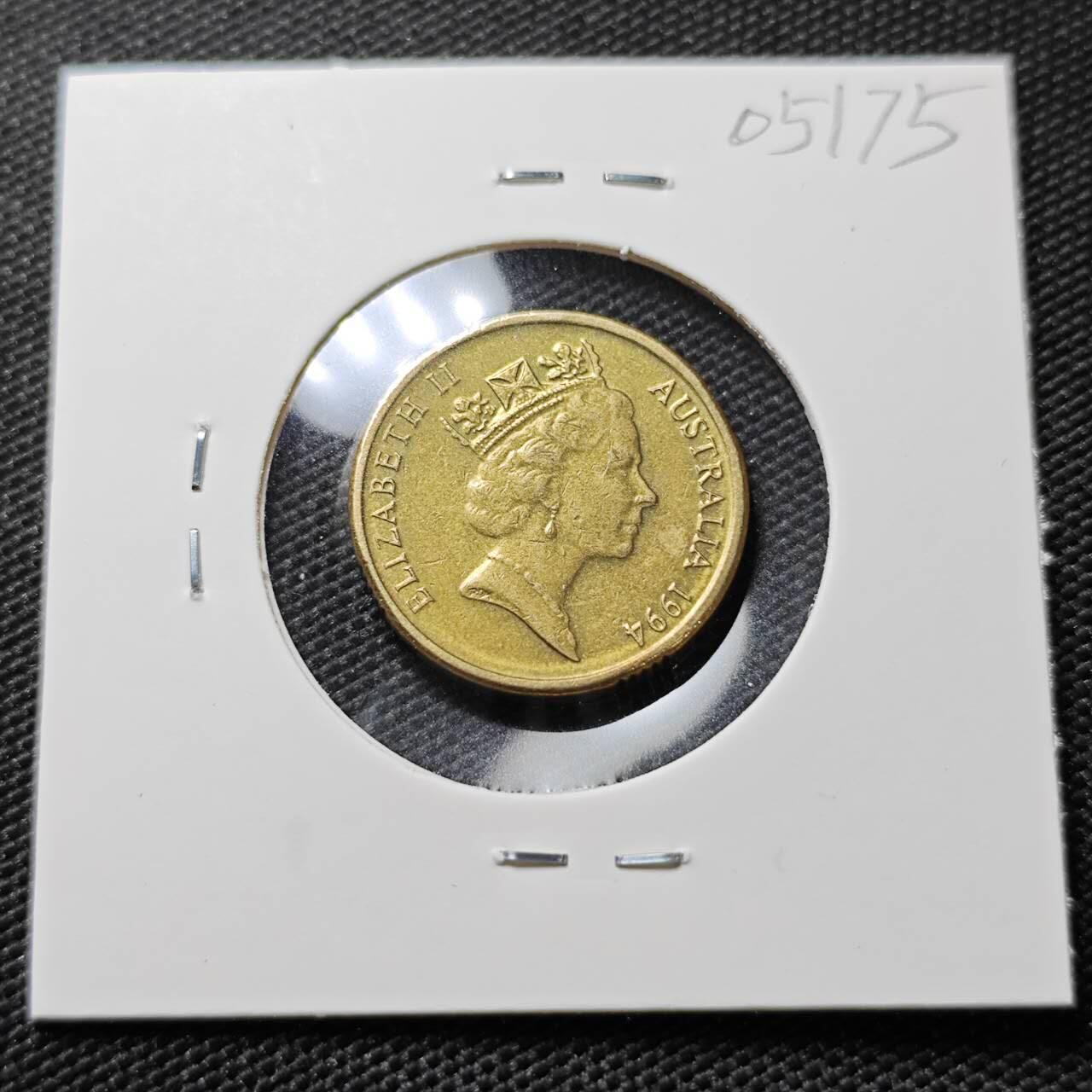 KK钱币收藏小铺   第405期 2月预留时间 周末发货 1994澳大利亚土著人2元