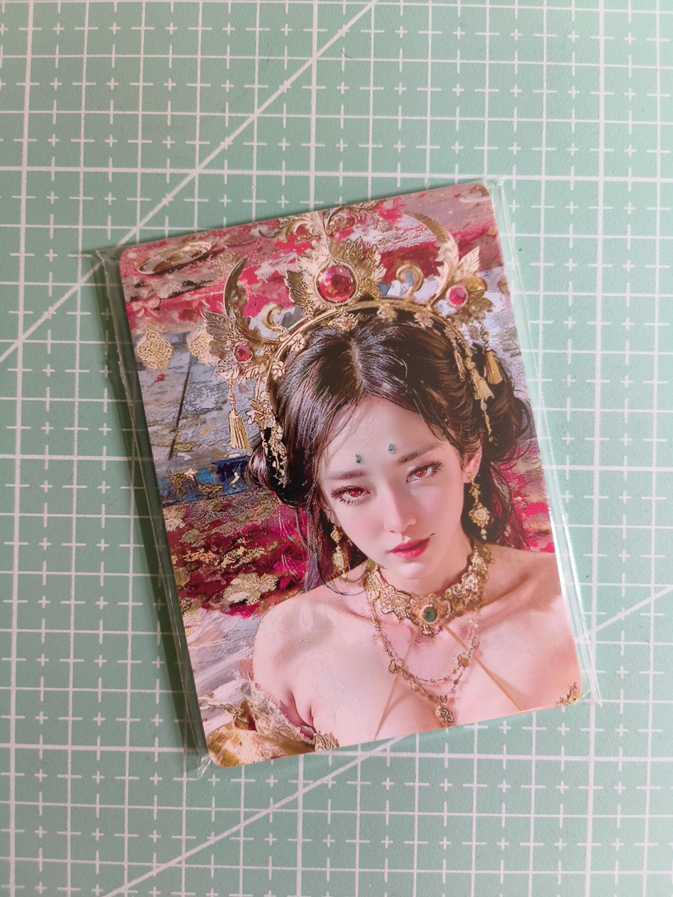 C先生卡牌 第24期  零抽层收拍品，送拍加微私聊 【普卡】焱卡文化×刷子《妖姬传》铁扇公主 1张 (九拼缺张，当大头卡，介意勿拍)