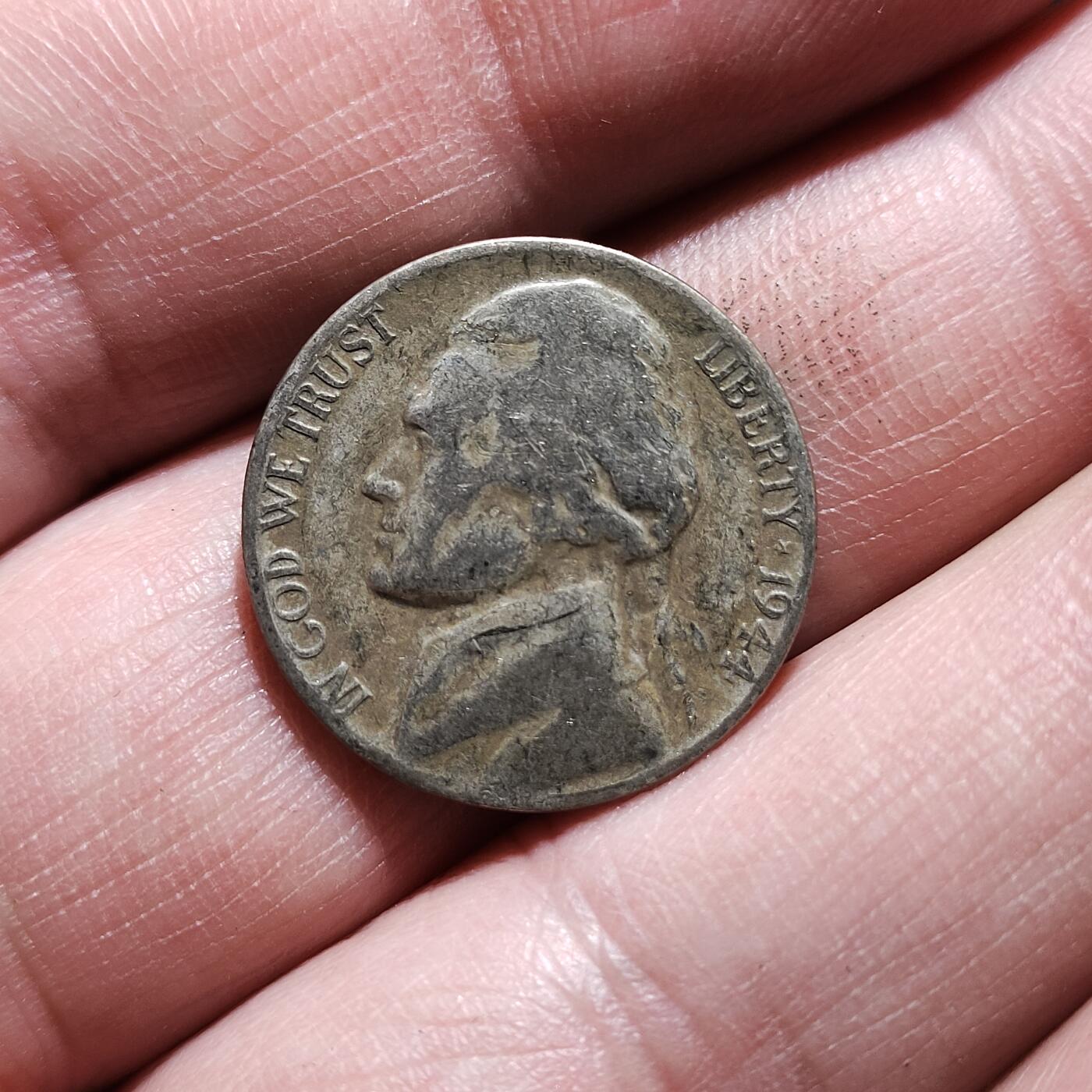 中外钱币第八场 美国1944年5美分