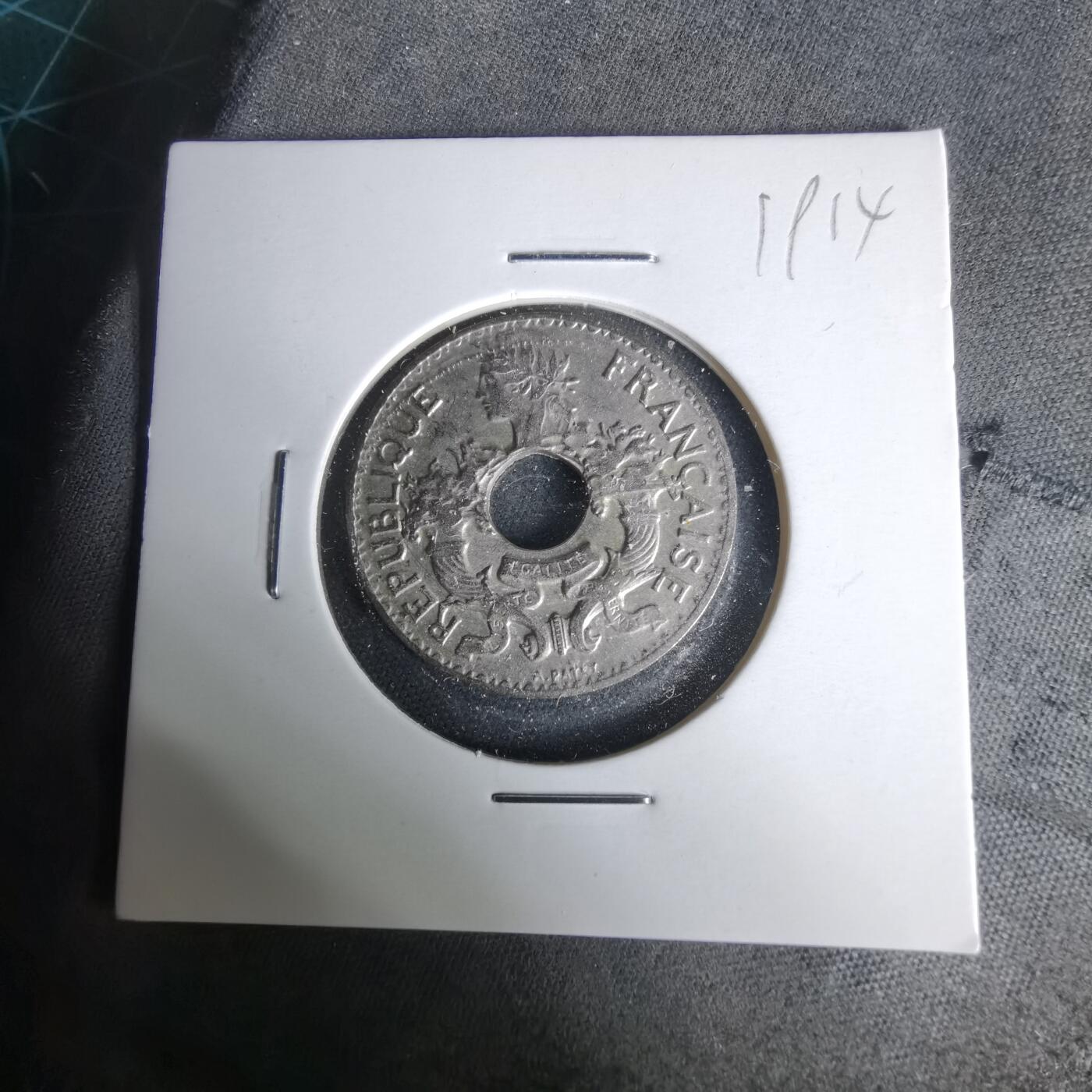 沼泽如烟--第1019场 法属印度支那1938年五分