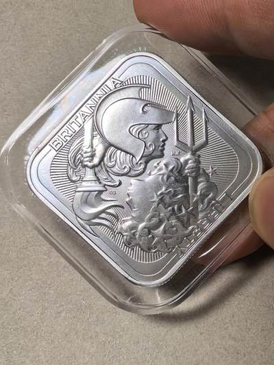 英国2025年不列颠女神和自由女神1盎司 - 英国2025年不列颠女神和自由女神1盎司