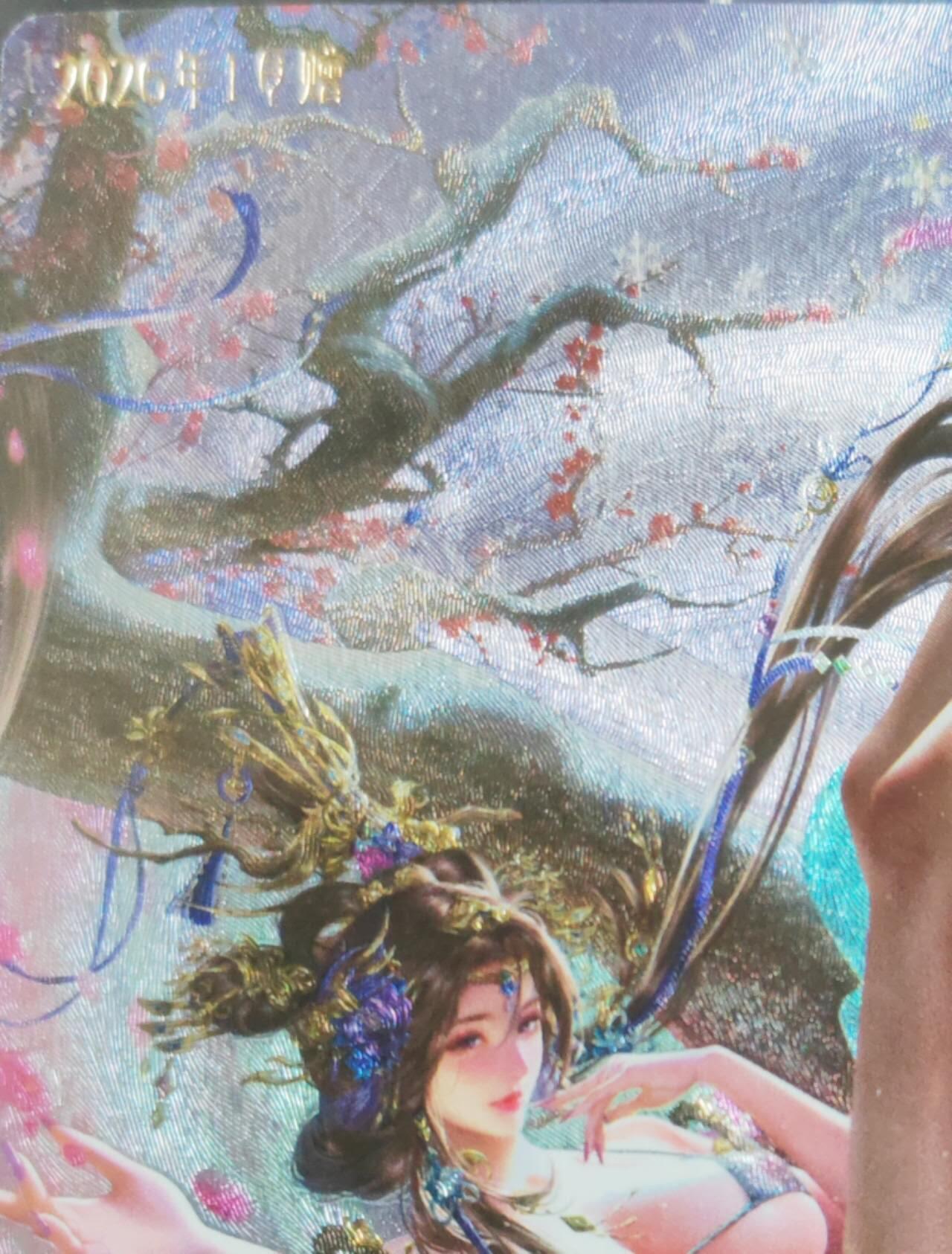 阳大大卡牌拍卖第104期（持续收拍品，周五晚上九点截拍，进群福利早知道） 卡玩帕克 璇哥 2026年1月满赠卡 百花独孤伽罗 全新未拆