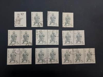 博彦收藏  TM 3月18日 8点邮票专场 全场包邮 - 普票 旧票17枚，个别瑕疵，大部分上品