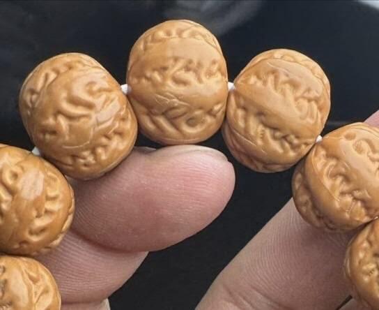 猴头精雕粗筋八棱