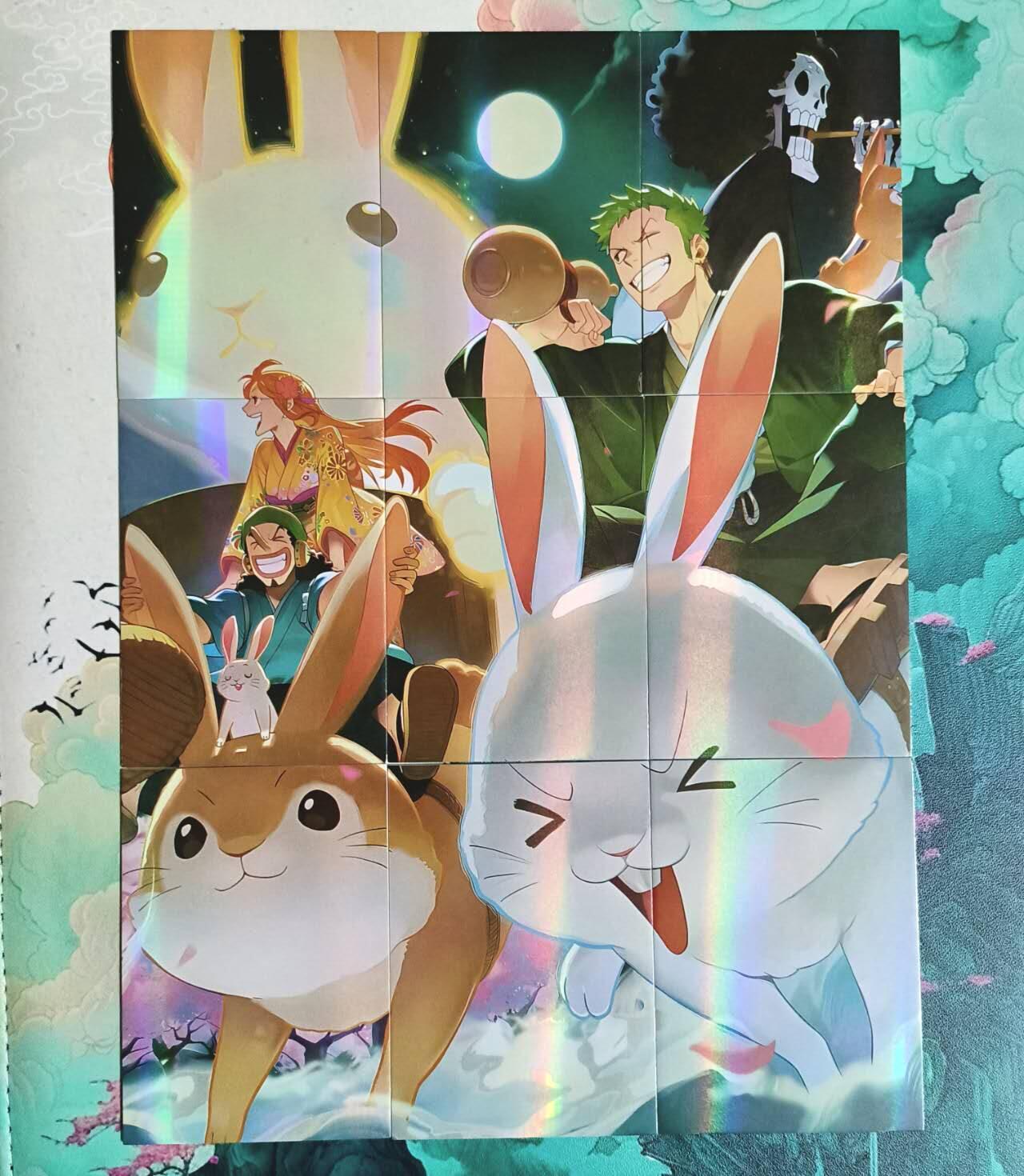 满赠PR！！龙虎卡牌-七八场（满200元包邮，无佣金，每周六结拍，欢迎送拍） 彩闪9拼 海贼王 草帽团（兔年特定）