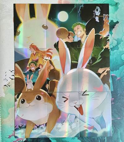 满赠PR！！龙虎卡牌-七八场（满200元包邮，无佣金，每周六结拍，欢迎送拍） - 彩闪9拼 海贼王 草帽团（兔年特定）