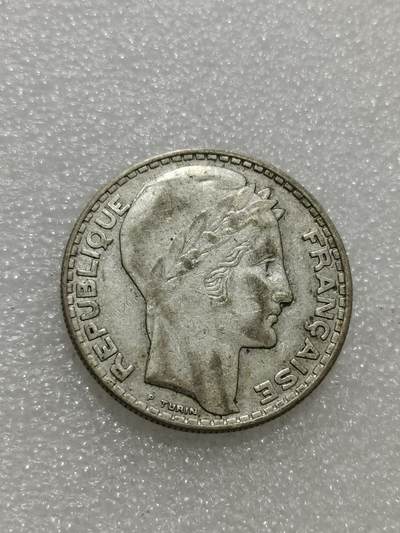 天下钱庄专场欢迎参拍 - 法国自由女神20法郎银币