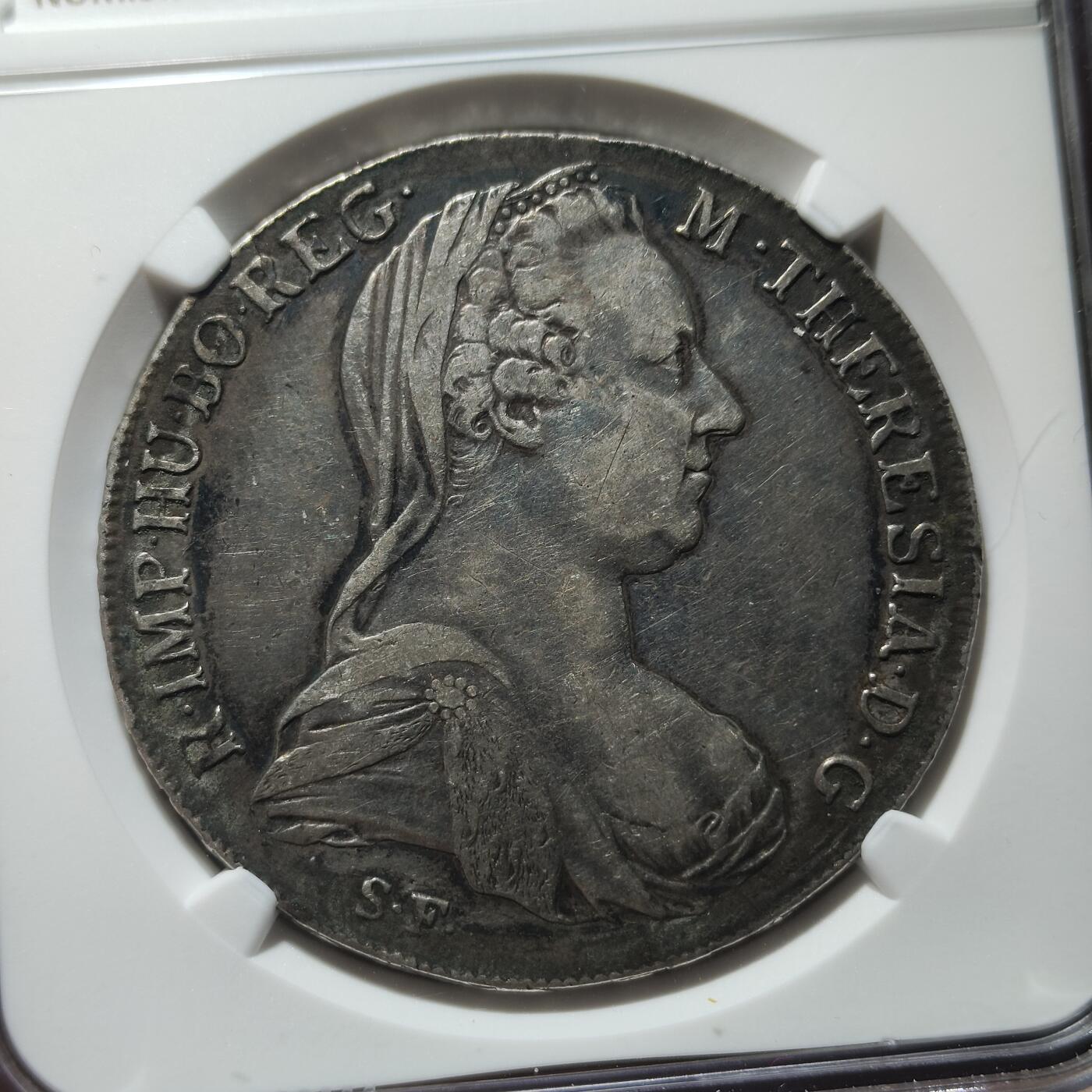 中外钱币第八场 NGC奥地利1泰勒早期后铸