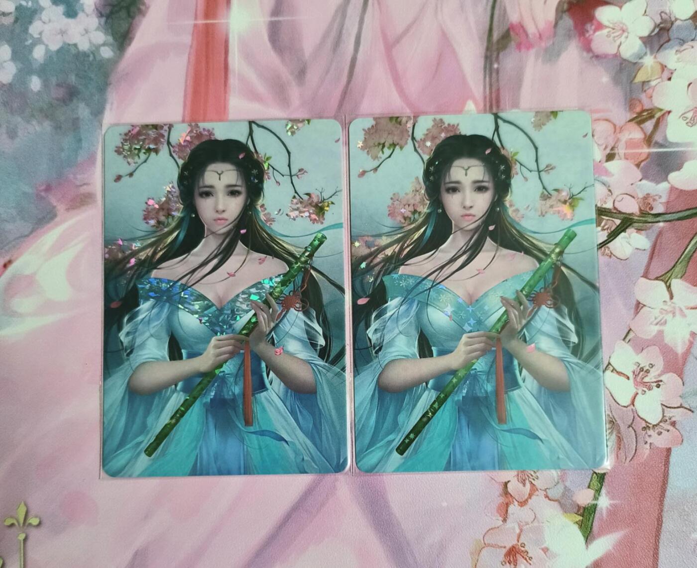 满赠PR！！龙虎卡牌-七八场（满200元包邮，无佣金，每周六结拍，欢迎送拍） 彩闪+碎闪 宁缺老卡 御剑情缘 二工艺