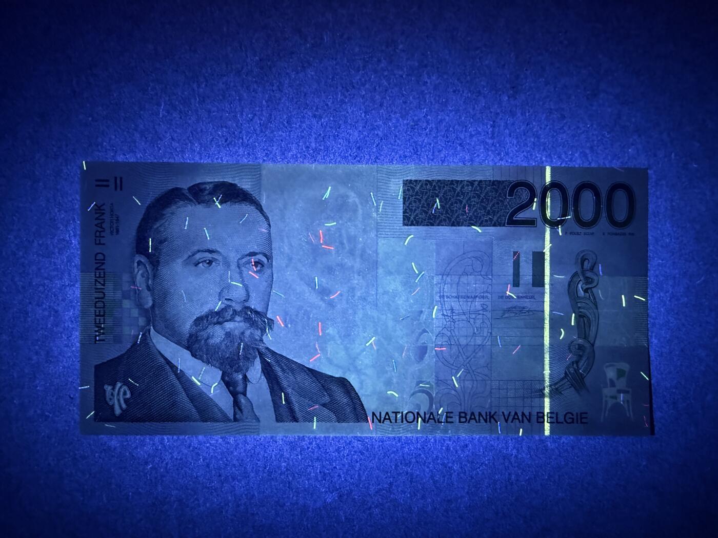 《艾美收藏》第236期-3.15周日外币畅拍 比利时2000法郎 UNC 末版 比利时建筑师霍尔塔 无47