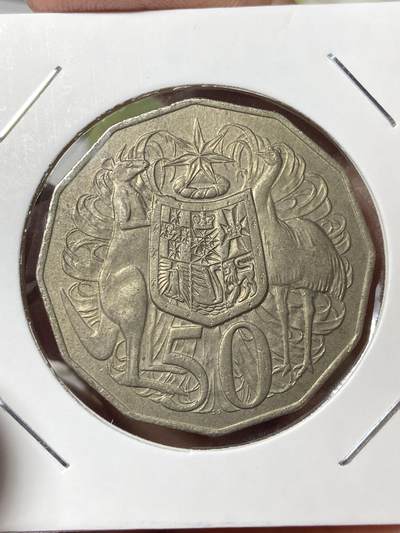 2026年第三十五场(总第二百零四场）外国精品纸夹币场(免佣金) - 稀少版本–澳大利亚🇦🇺1979年50分(鸸鹋鸟头后带两杠版本，仅发行2年)