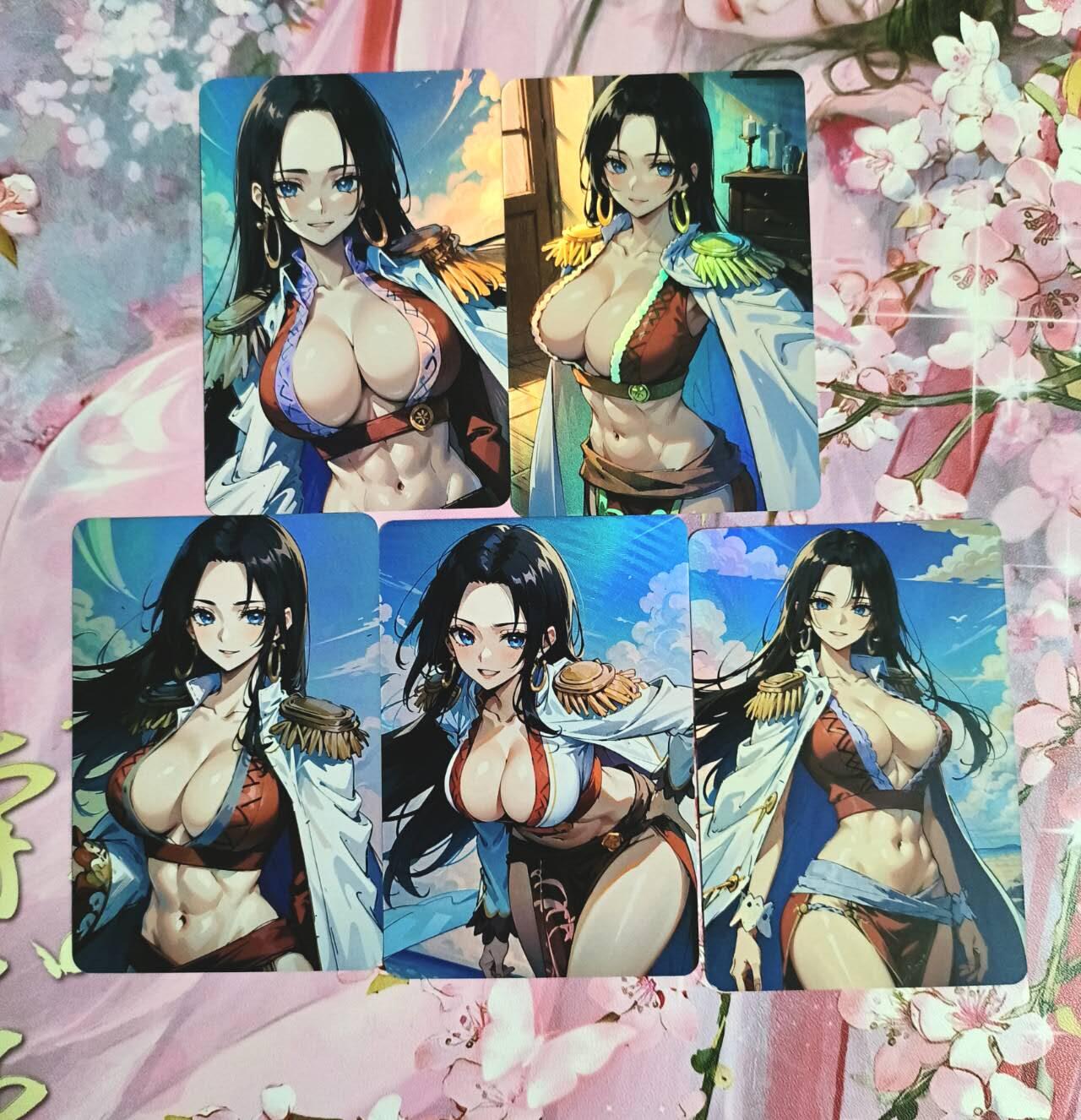 满赠PR！！龙虎卡牌-七八场（满200元包邮，无佣金，每周六结拍，欢迎送拍） 彩闪5张 补丁 海贼王女帝 小套