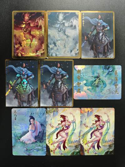 天玑星卡拍第178期《3.16周一截拍》持续收拍收评中 满赠卡需备注 - 燎原文化 六张+卡将卡牌 三张 九张