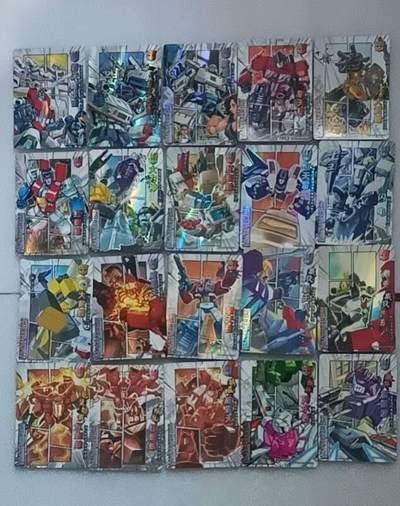 卡游专场  不寄存 - 卡游变形金刚SR一套 20张