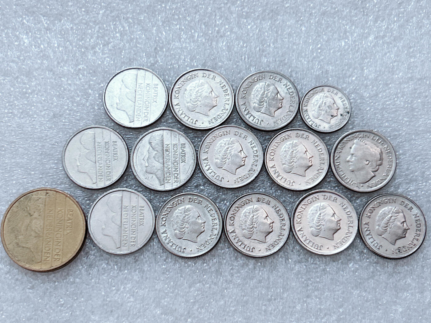 第一海外回流一元起拍收藏 散集专场  第303期 荷兰硬币🇳🇱15枚