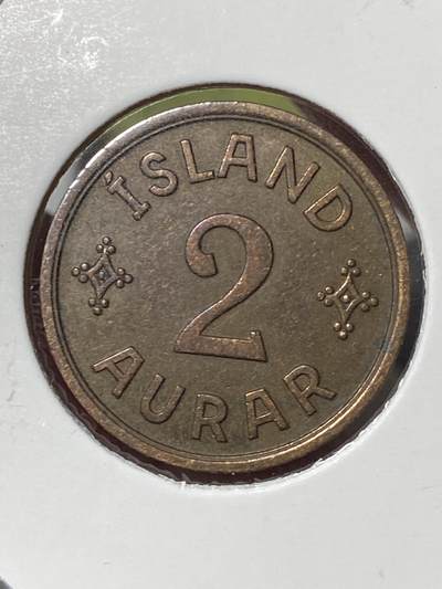 2026年第三十五场(总第二百零四场）外国精品纸夹币场(免佣金) - 丹属冰岛王国🇮🇸1940年2奥拉(克里斯蒂安十世时期，无标版，首发年仅发行2年)
