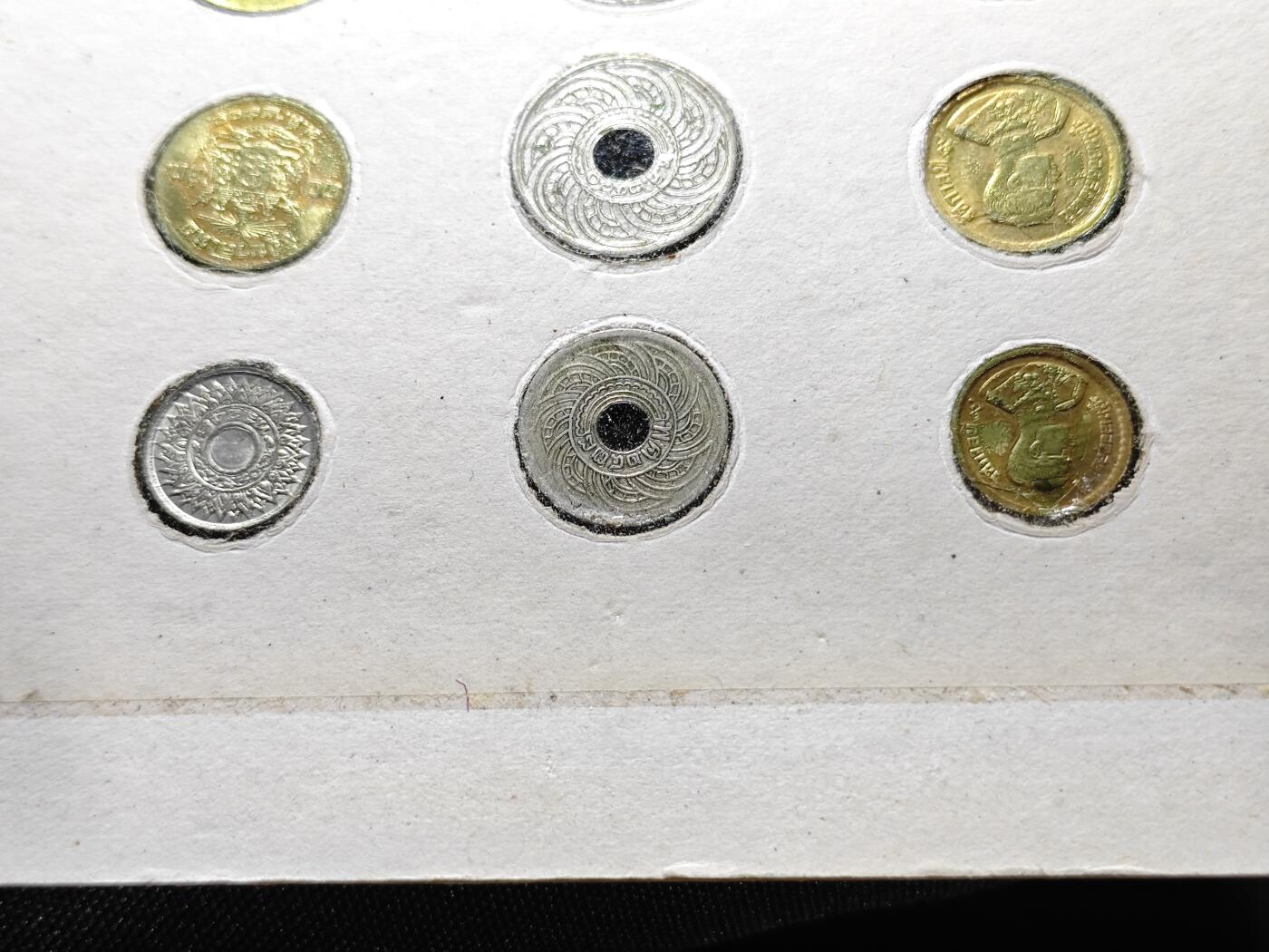 KK钱币收藏小铺   套币专场 2月预留时间 周末发货  泰国套币 含纪念币 萨当铜镍币