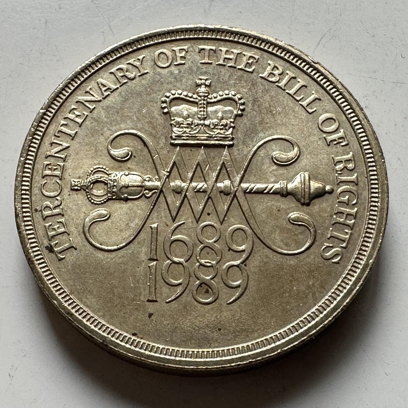 🌹外币初藏🌹🐯2026年第28场   每周二四六晚8️⃣点 接代拍 英国1989年两英镑纪念币