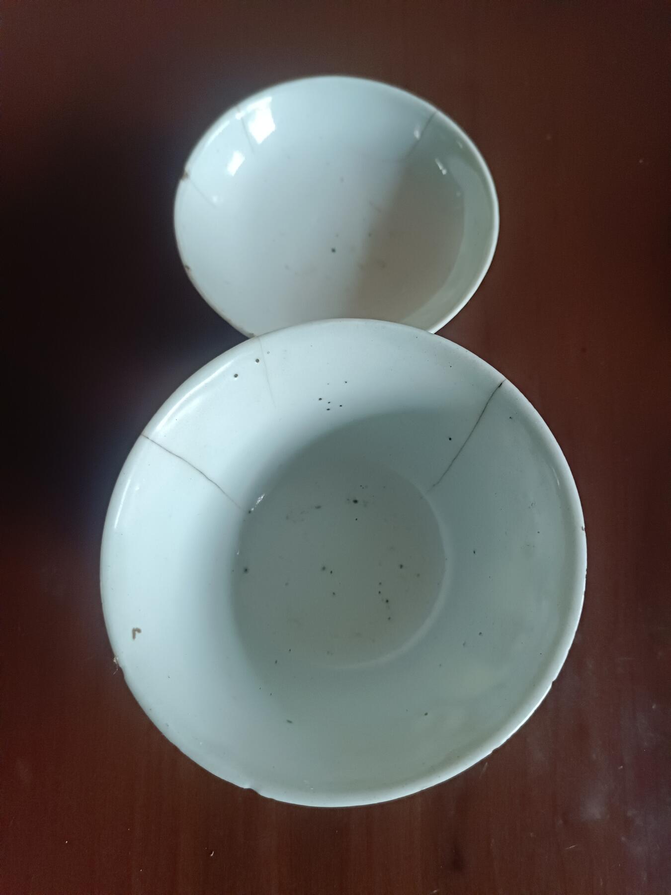 清代中晚期青花四喜盖碗