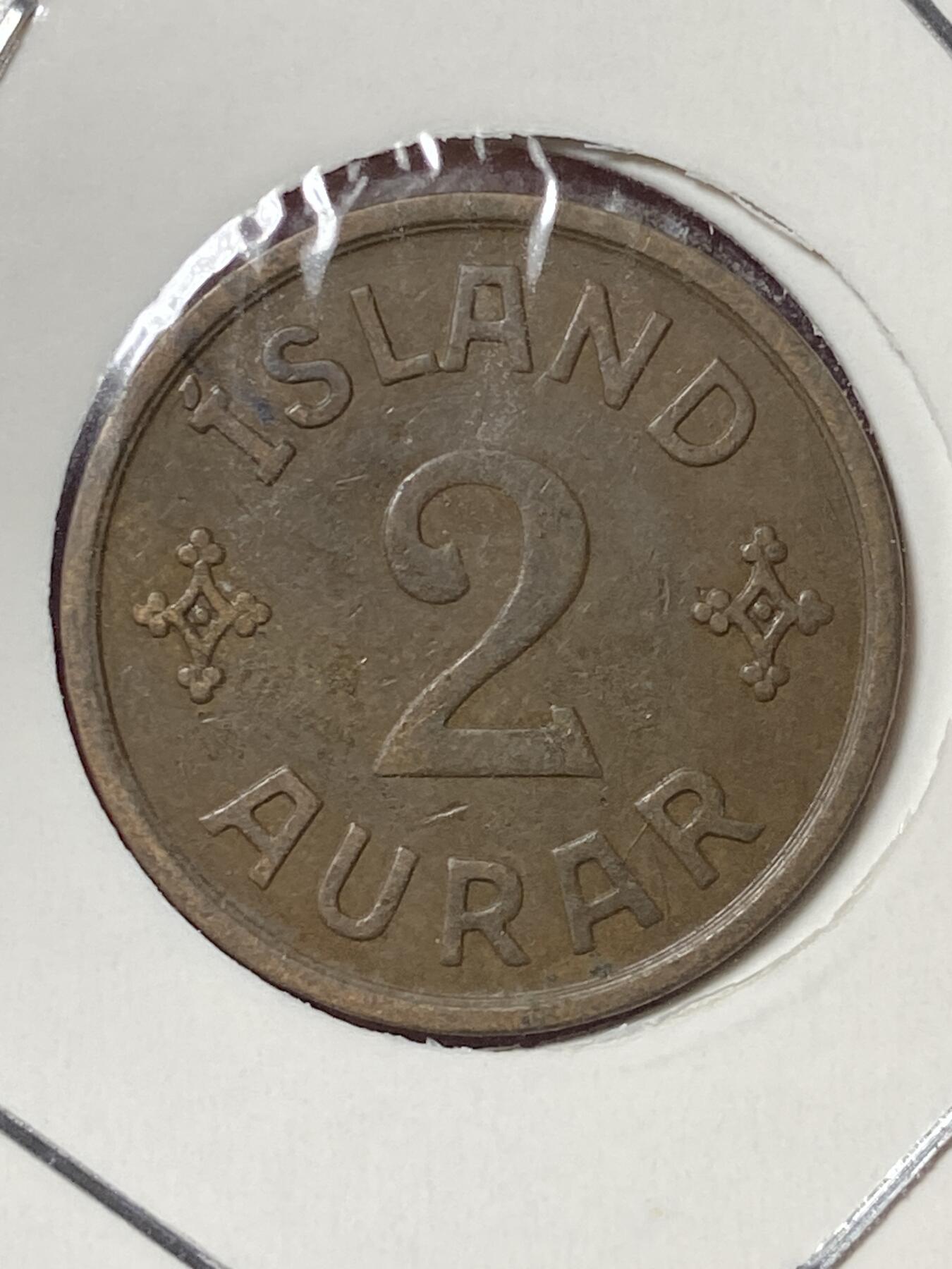 2026年第三十五场(总第二百零四场）外国精品纸夹币场(免佣金) 丹属冰岛王国🇮🇸1931年2奥拉(克里斯蒂安十世时期，N–GJ版)