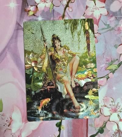 戴老五虎✘权五虎！！龙虎卡牌-七八场（满200元包邮，无佣金，每周六结拍，欢迎送拍） - 粗闪 十二御极 秦良玉