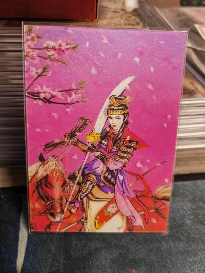 阳大大卡牌拍卖第104期（持续收拍品，周五晚上九点截拍，进群福利早知道） - 小浣熊扈三娘光栅裸眼3D一张