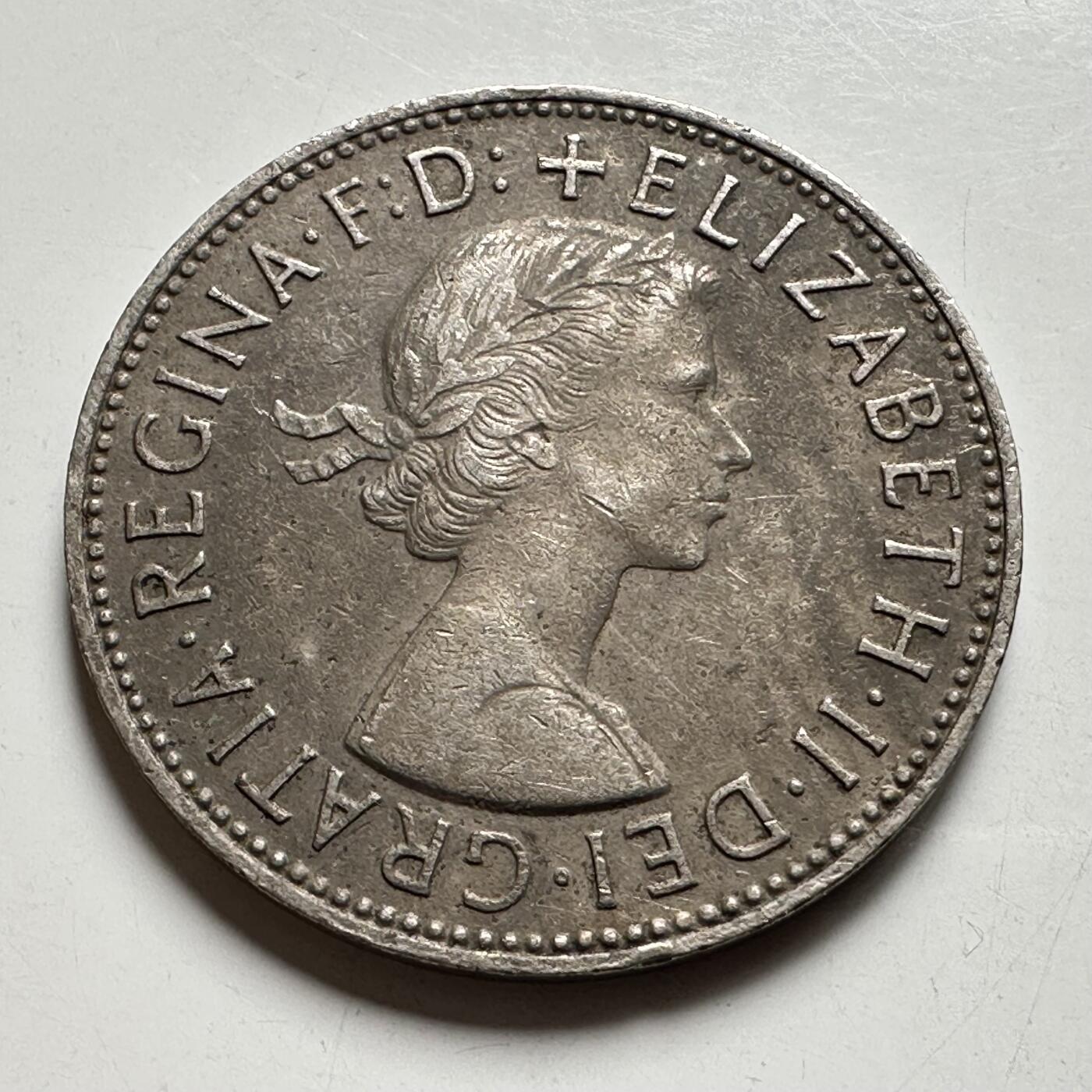 🌹外币初藏🌹🐯2026年第28场   每周二四六晚8️⃣点 接代拍 英国1962年一便士 后制镀银