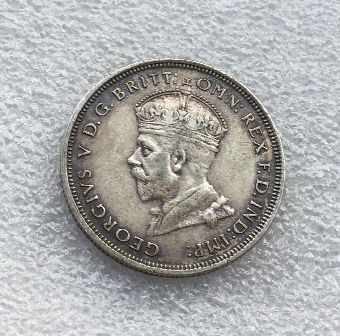 世界钱币专场拍卖 每周二开拍 1927年澳大利亚国会大厦乔治五世1福洛林银币