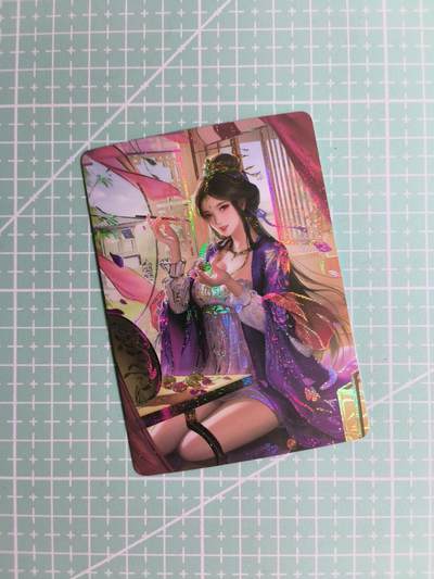 C先生卡牌 第24期  零抽层收拍品，送拍加微私聊 - 【彩闪】三国杀—大乔 1张