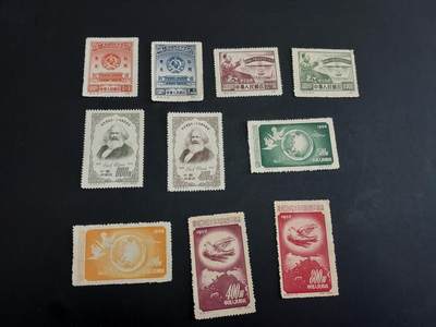 博彦收藏  TM 3月18日 8点邮票专场 全场包邮 - 纪2再版等新票3套 上品