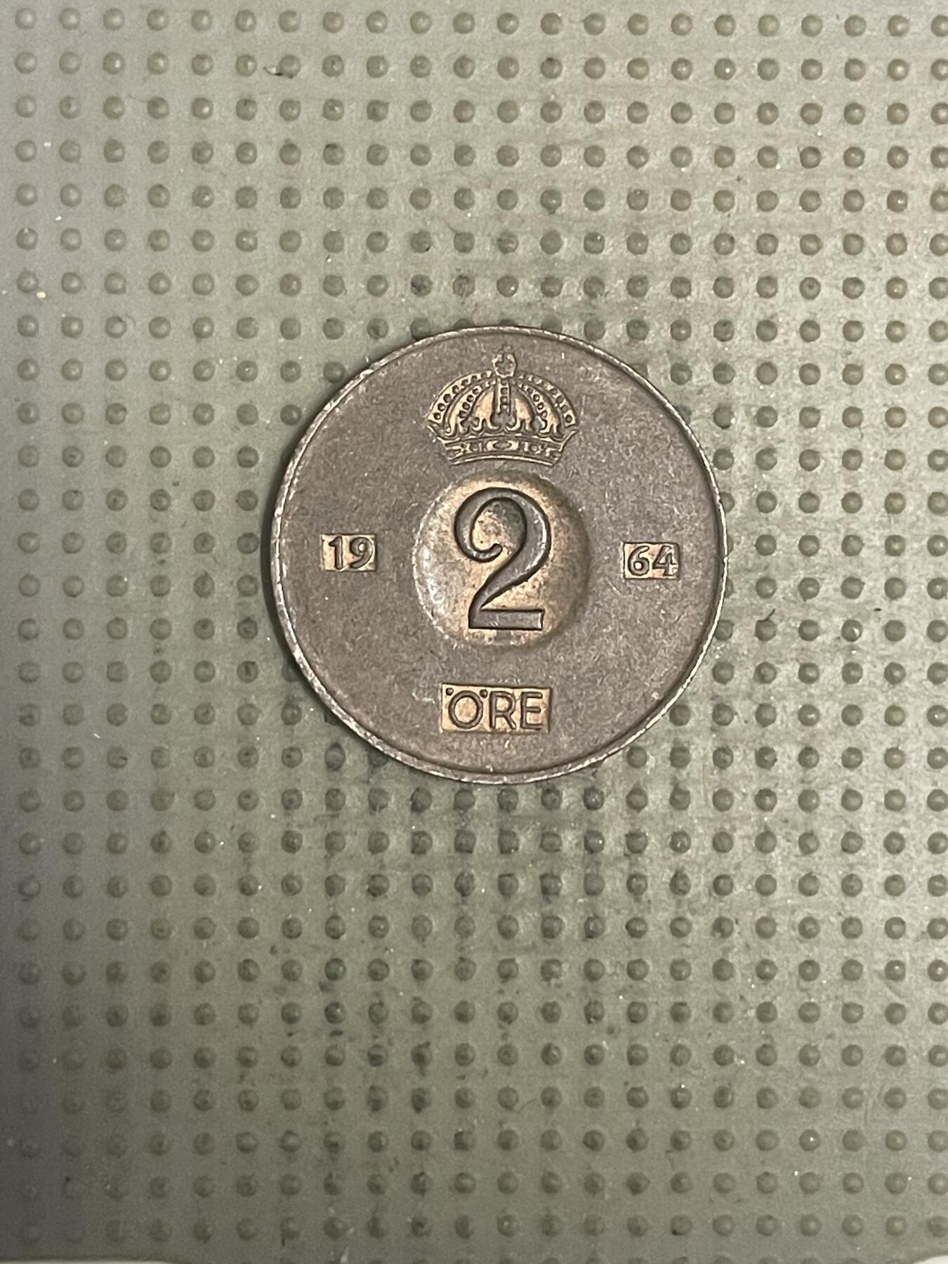 2026年第33场各国散币拍卖（总第183场） 瑞典1964年2欧尔