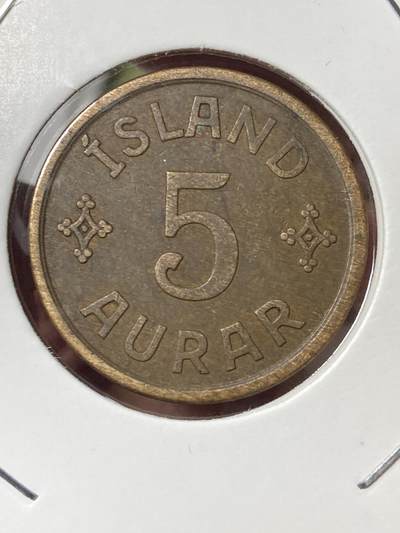 2026年第三十五场(总第二百零四场）外国精品纸夹币场(免佣金) - 丹属冰岛王国🇮🇸1931年5奥拉(克里斯蒂安十世时期，N–GJ版，关门年仅发行2年)