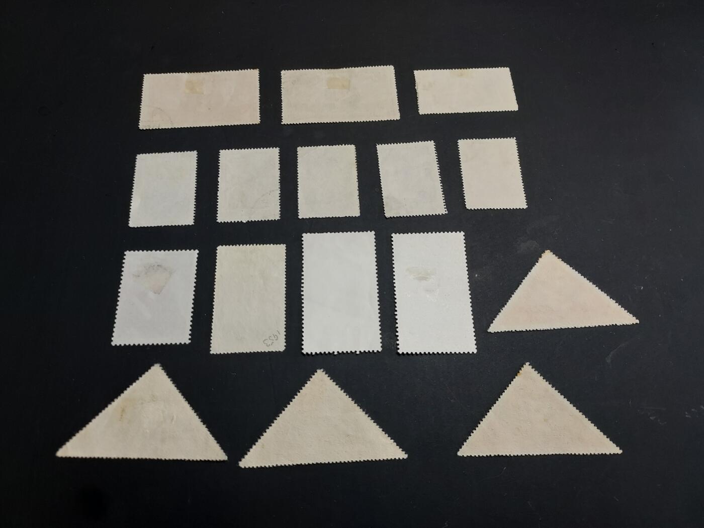 博彦收藏  TM 3月18日 8点邮票专场 全场包邮 老纪特 盖销16枚 个别瑕疵大部分上品