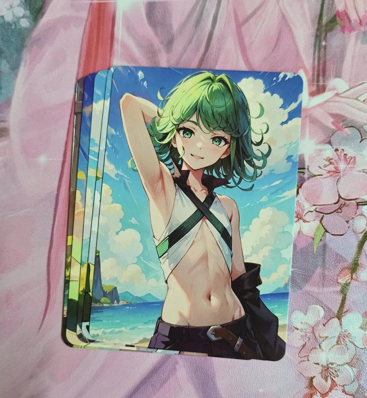 满赠PR！！龙虎卡牌-七八场（满200元包邮，无佣金，每周六结拍，欢迎送拍） 彩闪5张 补丁 一拳超人龙卷 小套