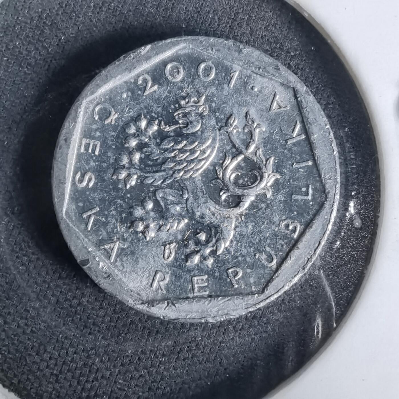 沼泽如烟--第1019场 捷克2001年20赫勒