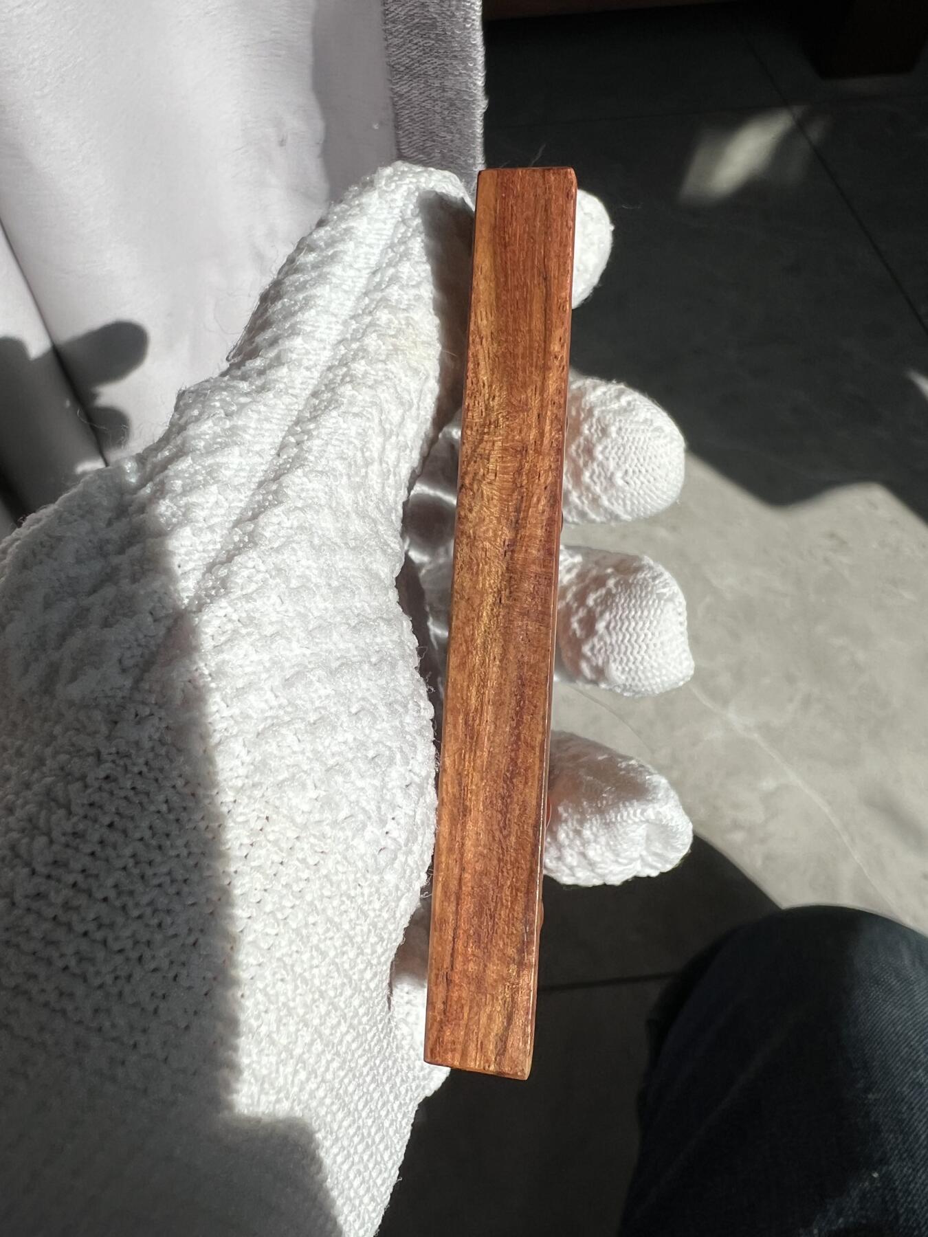 零元拍：“算盘一响，黄金万两”海南黄花梨七档小算盘。尺寸：92/60.5MM