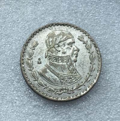 世界钱币专场拍卖 每周二开拍 - 1962年墨西哥一比索