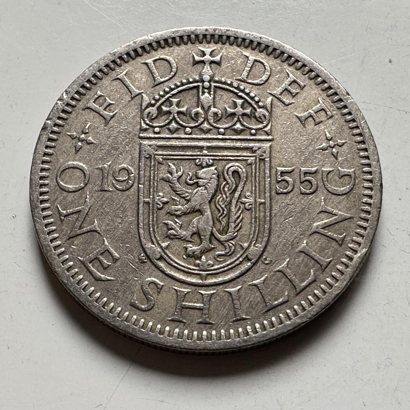 🌹外币初藏🌹🐯2026年第28场   每周二四六晚8️⃣点 接代拍 英国1955年一先令