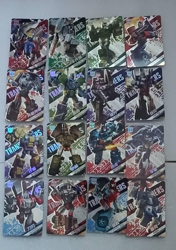 卡游专场  不寄存 卡游变形金刚SSR一套 16张