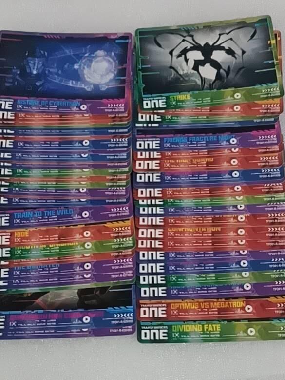 卡游专场  不寄存 卡游变形金刚R卡一套 55