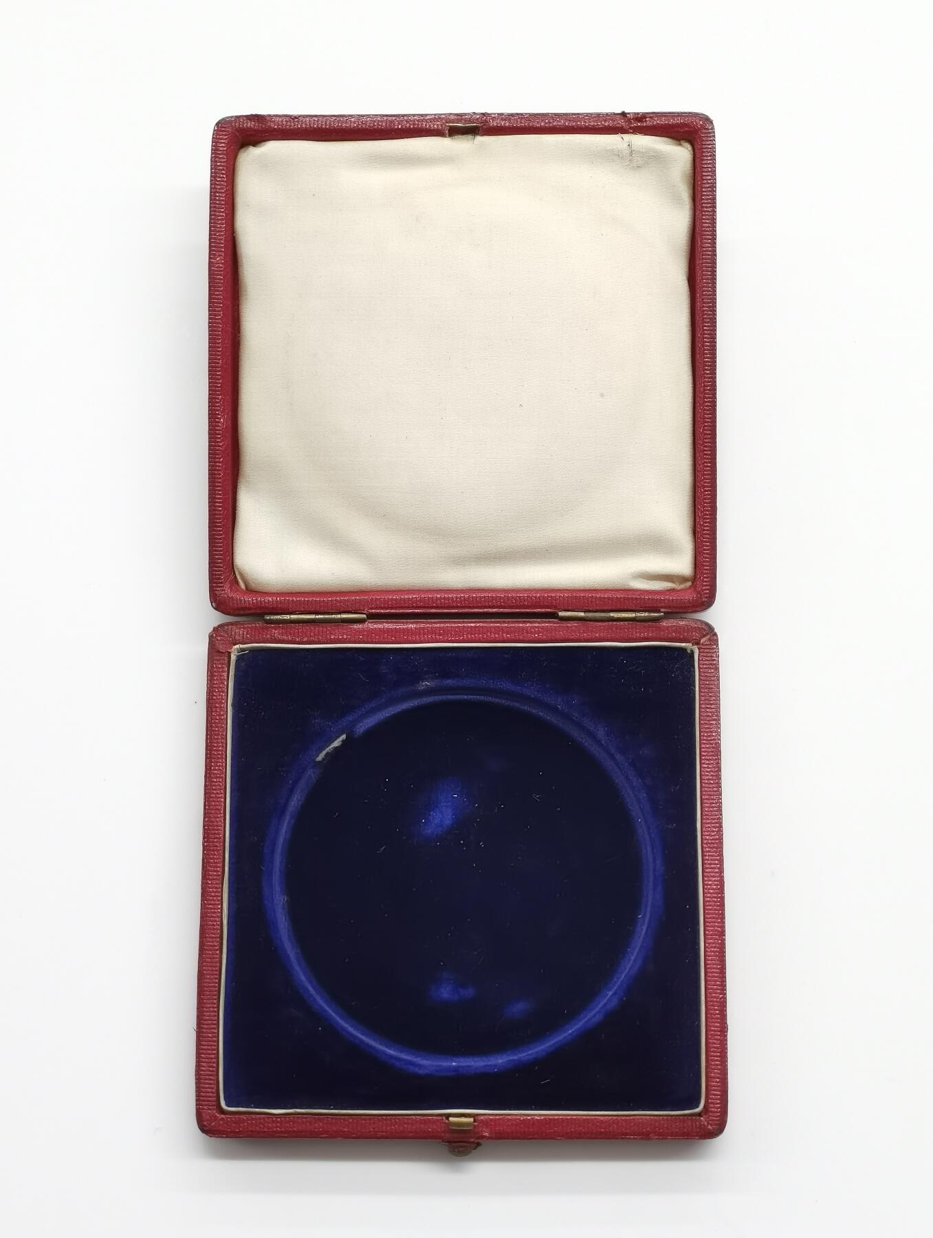 博洋堂世界钱币拍卖第164期（全场包邮） PCGS SP64 英国1887年维多利亚五十周年纪念大铜章，大名誉品带原盒，品相一流镜面效果，价格洼地品种。