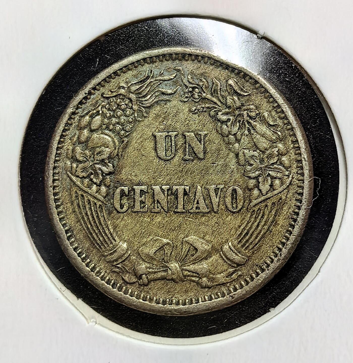 外国优质老铜币银币苏联纪念章，每周六晚九点倒数截拍，满百包邮可寄存，持续收拍 秘鲁共和国1864年壹分，为 1863 年币制改革产物，正面太阳放射纹象征独立自由，由美国康涅狄格州造币厂代铸，是秘鲁早期共和国货币的代表。