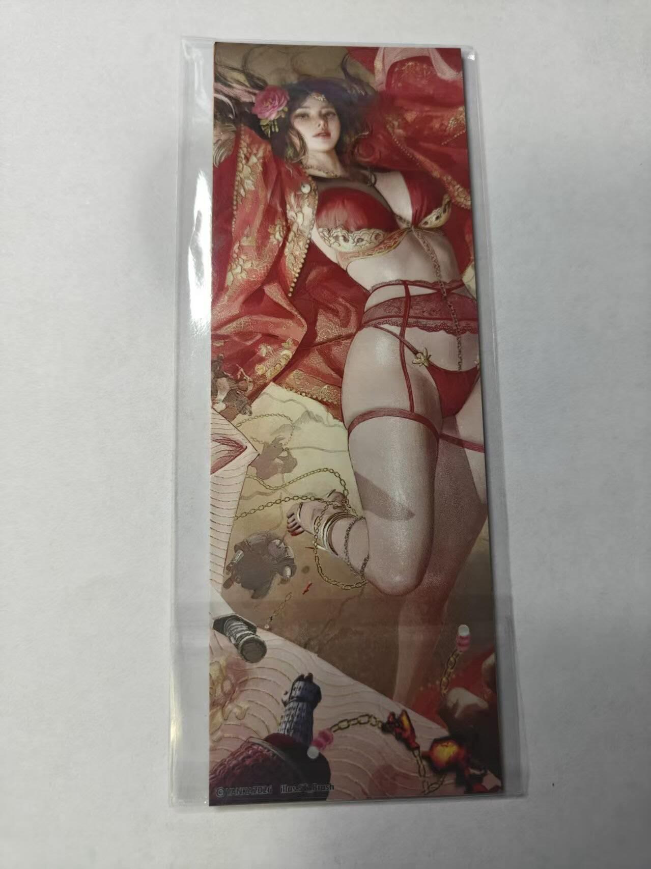 满赠PR！！龙虎卡牌-七八场（满200元包邮，无佣金，每周六结拍，欢迎送拍） 书签2张 燎原焱卡 刷子人间传卓 - 新孙尚香&新貂蝉