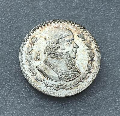 世界钱币专场拍卖 每周二开拍 - 原光 1965年墨西哥一比索