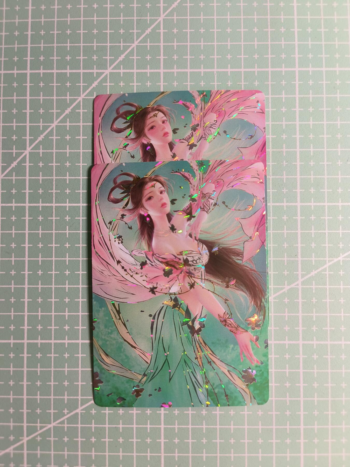 C先生卡牌 第24期  零抽层收拍品，送拍加微私聊 【彩闪】三国杀—貂蝉—双服饰