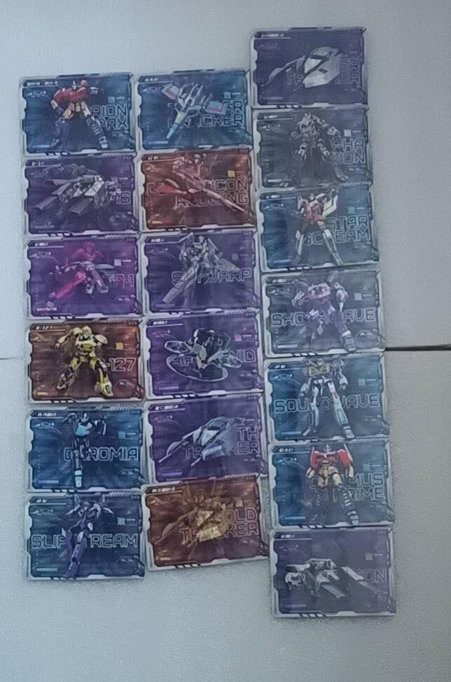 卡游专场  不寄存 卡游变形金刚HR一套 19张