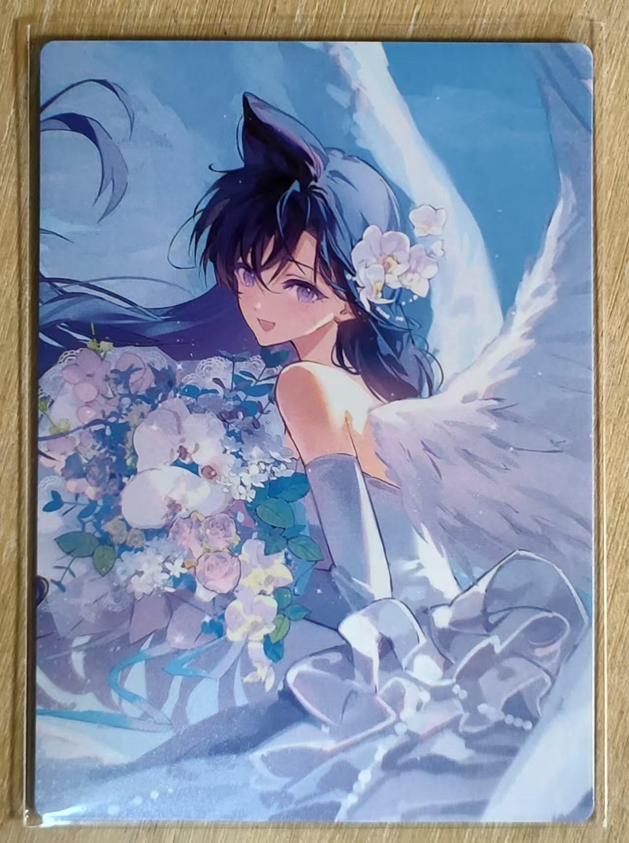 满赠PR！！龙虎卡牌-七八场（满200元包邮，无佣金，每周六结拍，欢迎送拍） 粗闪 名侦探柯南 唯美婚纱小兰